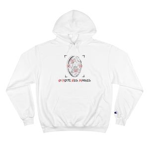 OPNM - White Champion Hoodie by AmélyArt