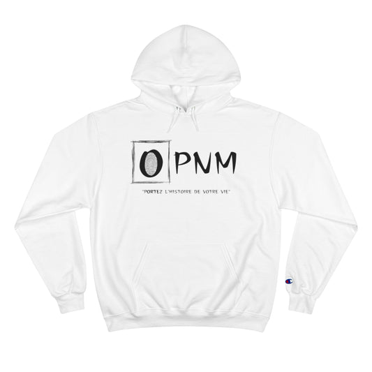 OPNM - White Champion Hoodie