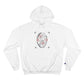 OPNM Logo - White Champion Hoodie by AmélyArt