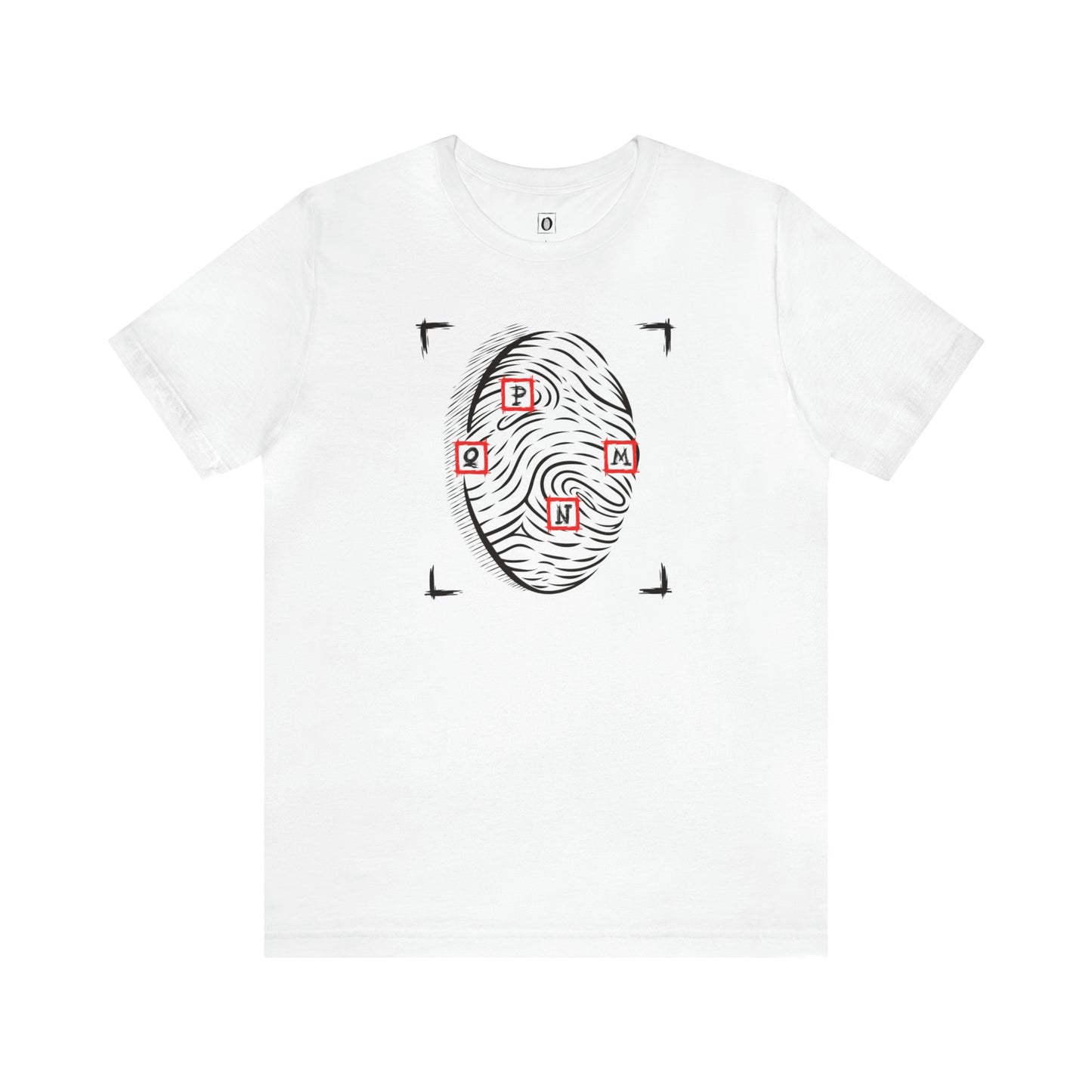 OPNM Logo - White Tee by AmélyArt