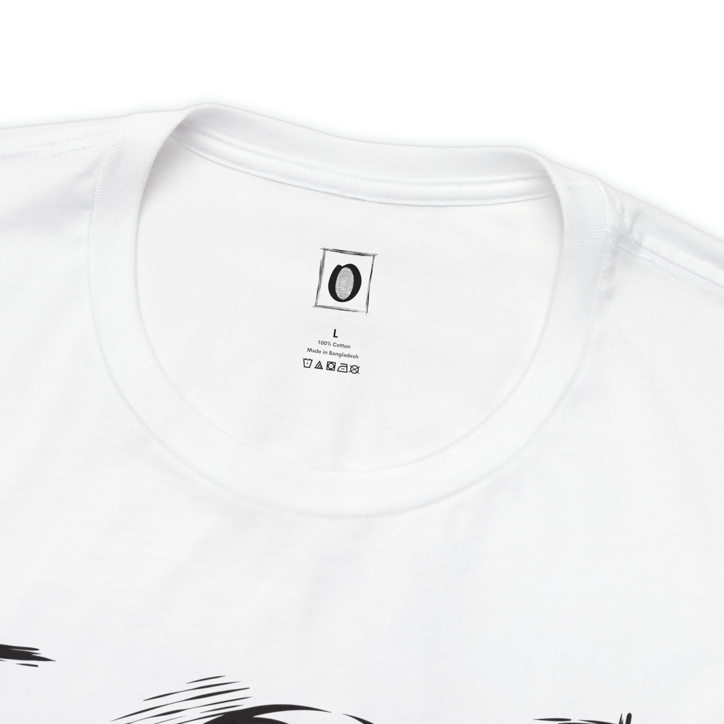 OPNM Logo - White Tee by AmélyArt