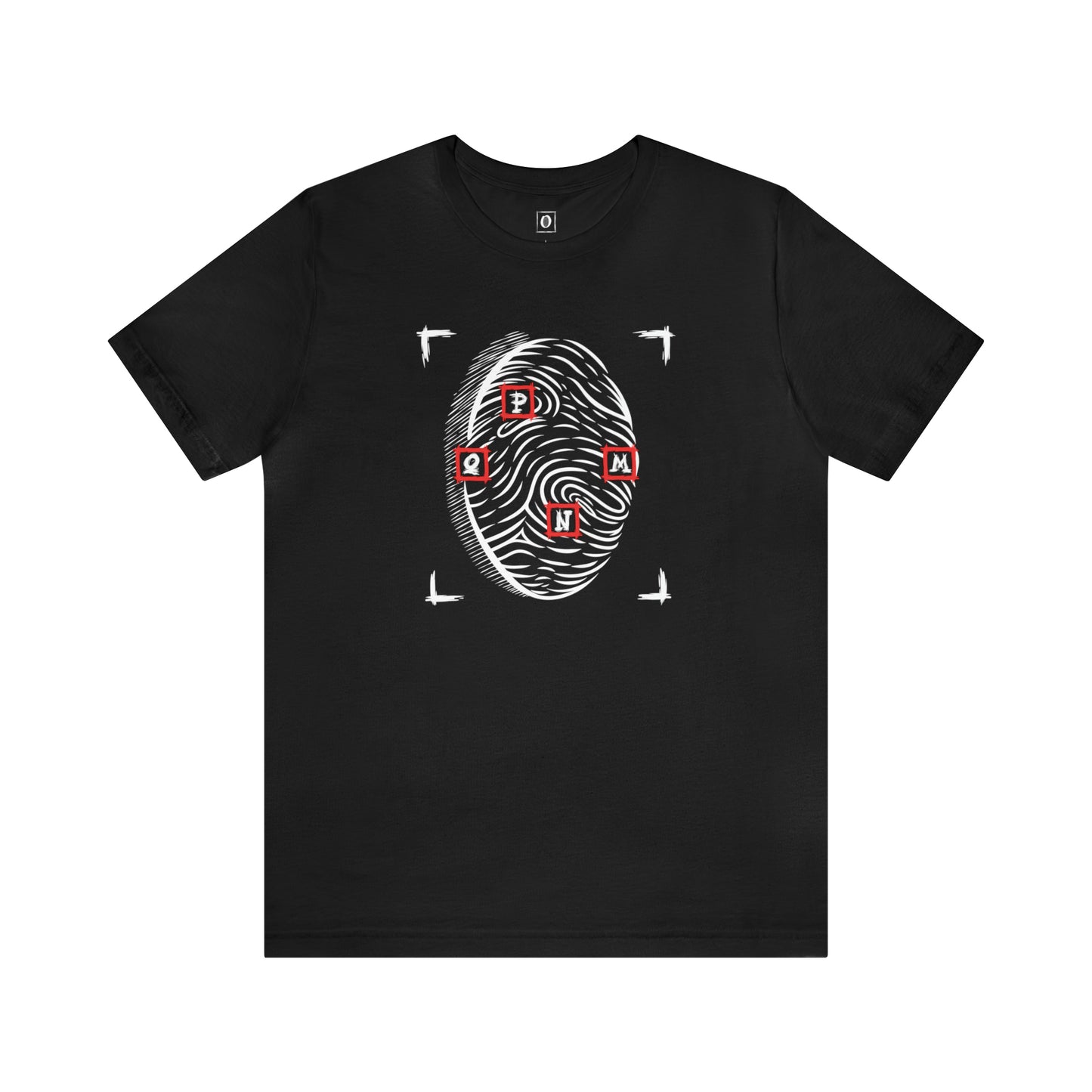 OPNM Logo - Black Tee by AmélyArt