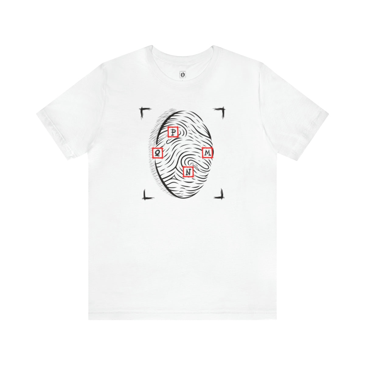 OPNM Logo - White Tee by AmélyArt