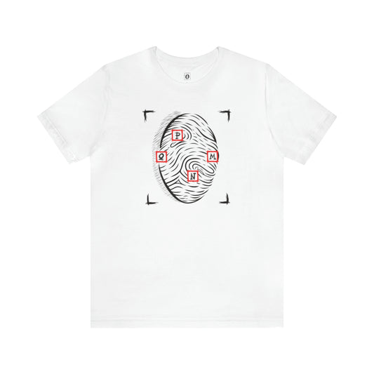 OPNM Logo - White Tee by AmélyArt